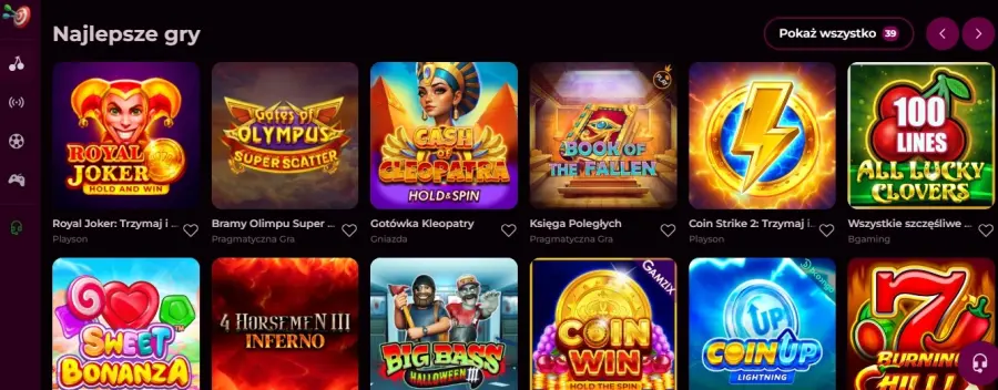 Sweetyspin bonus bez depozytu